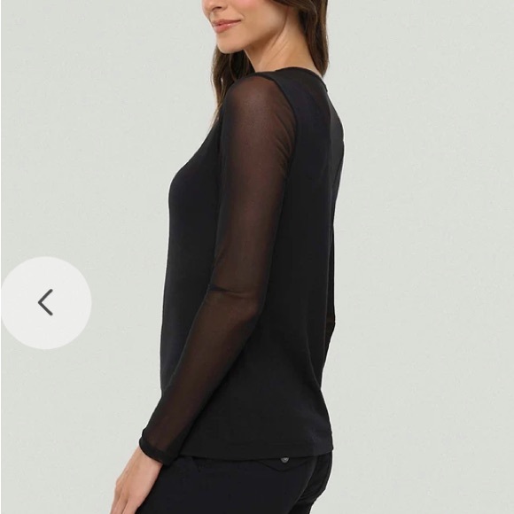 Anatomie Black Long Sleeve Top - Picture 2 of 8